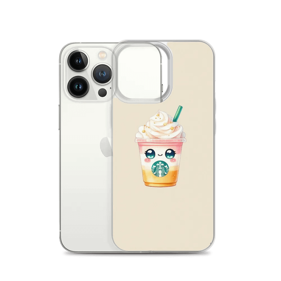 Starbucks Drink Cartoon iPhone Case product image (28)