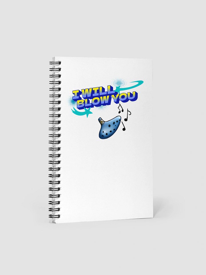 Blow You Spiral Notebook product image (1)