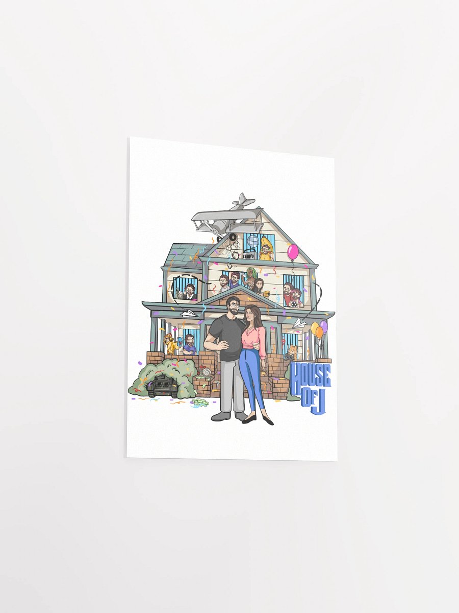 "Full House of J" Poster (Light) product image (17)