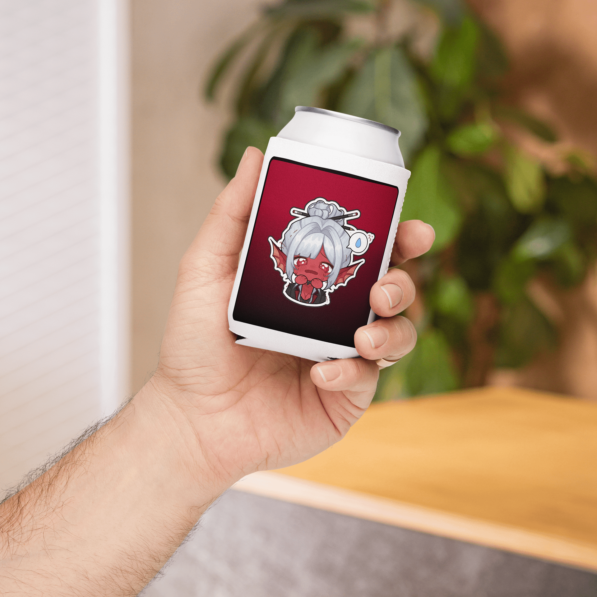 Hydrate Emote Coozie (Red) product image (5)