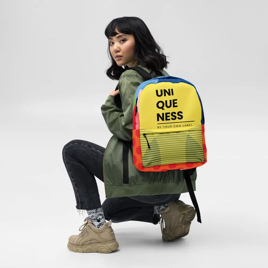 UNIQUENESS Colorful All-Over Backpack product image (6)