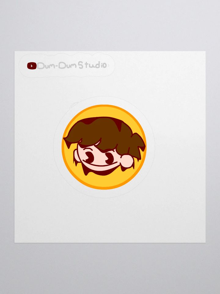 Dum-Dum logo sticker product image (1)
