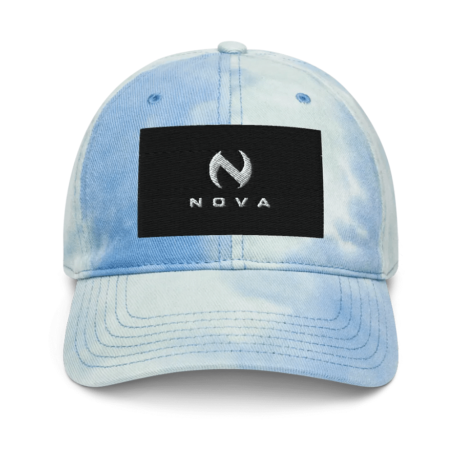Light blue cloudy Nova hat product image (1)