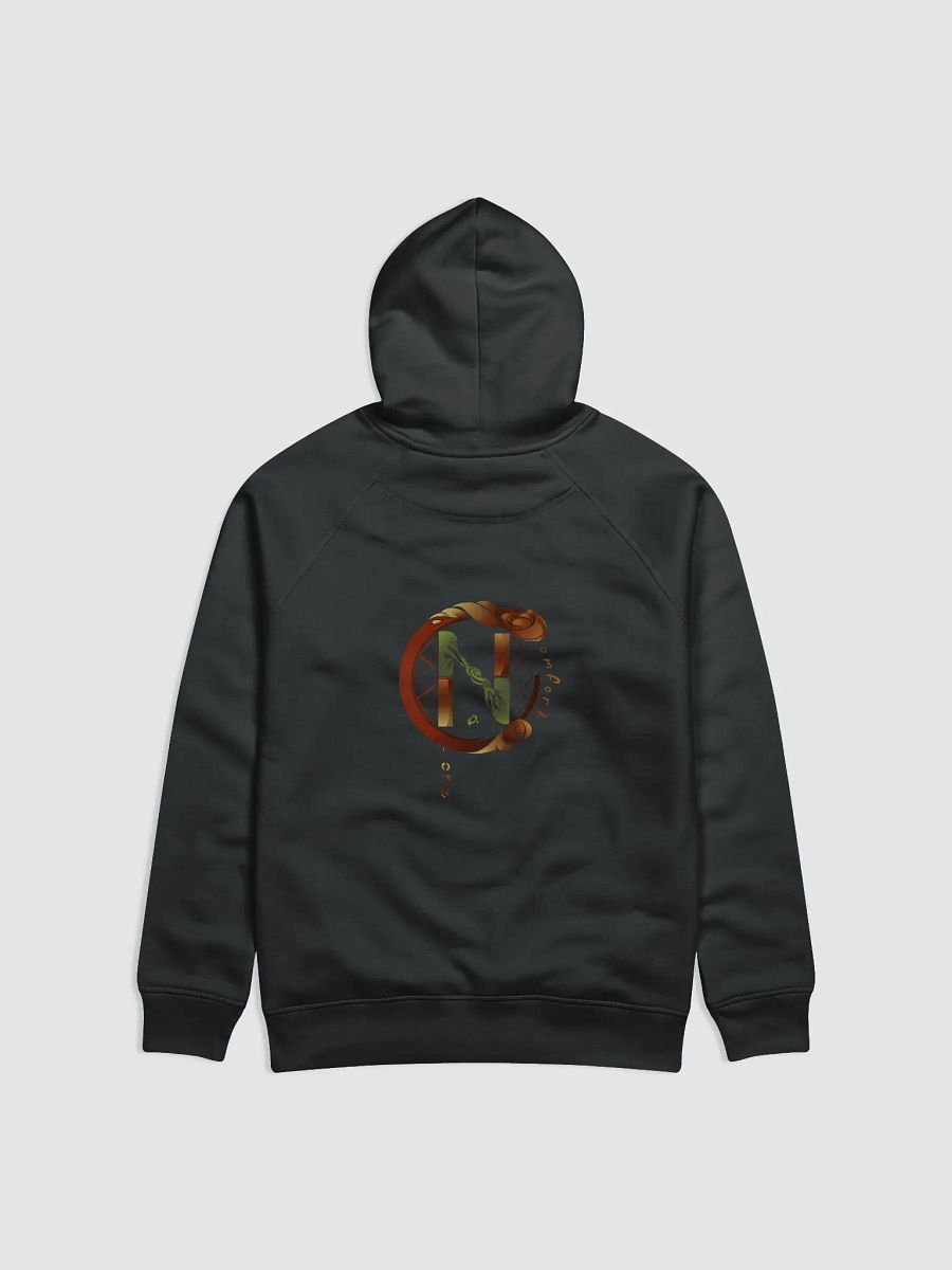 Trust the Process Matte Black Hoodie product image (3)