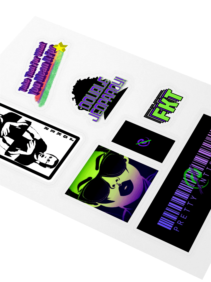 Pretty AntiSocial Spring/Summer Sticker Sheet 🌞🎙️ product image (2)
