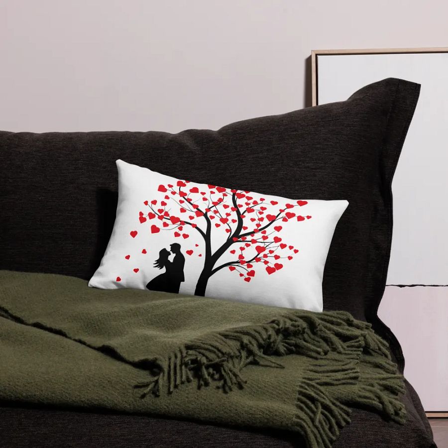 Romantic Love Art Pillow Design – Perfect for Couples and Home Décor product image (24)