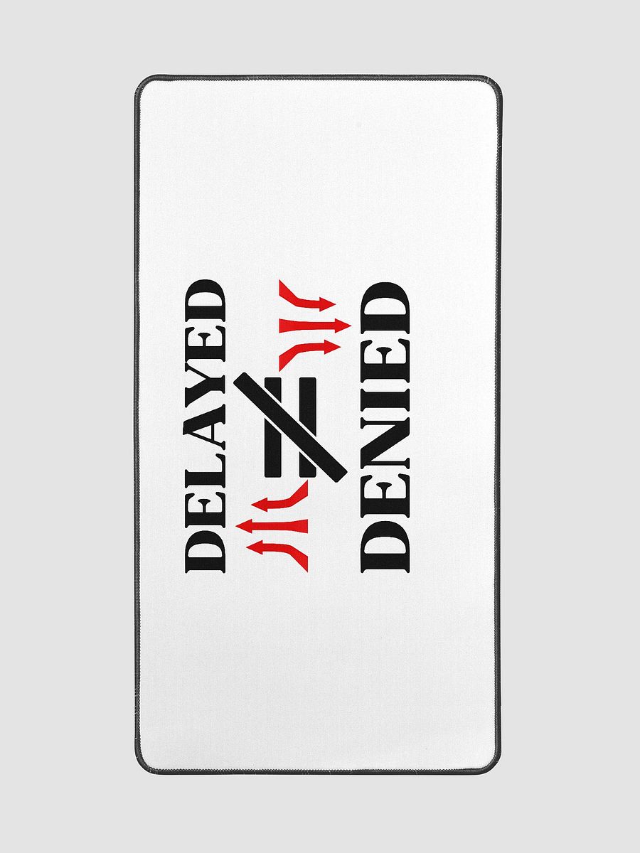 Delayed Not Denied Desk Mat product image (2)
