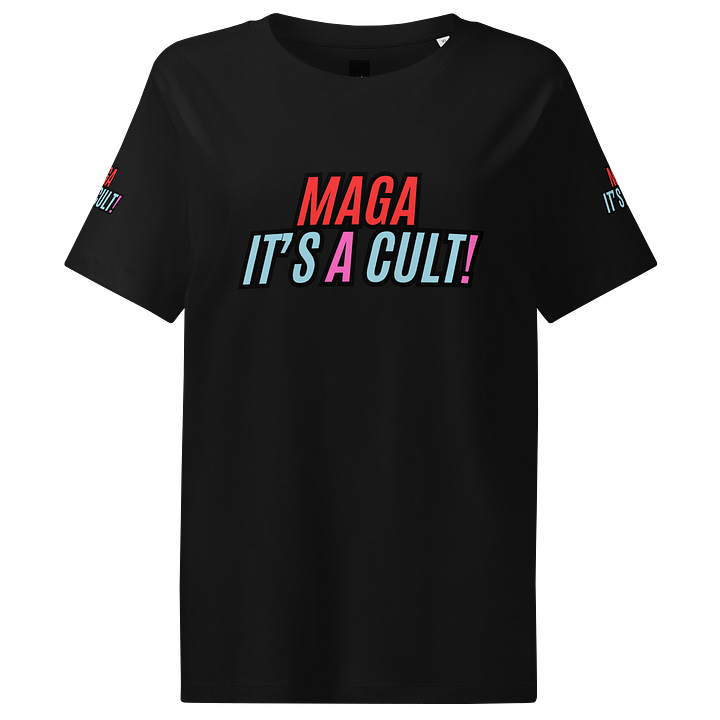 MAGA IT'S A CULT! Women's Organic Tee product image (1)