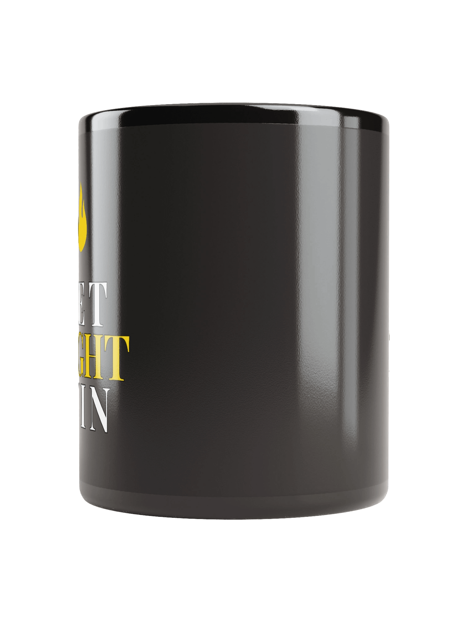 Let Light Win Flame Black Mug - LTW product image (10)