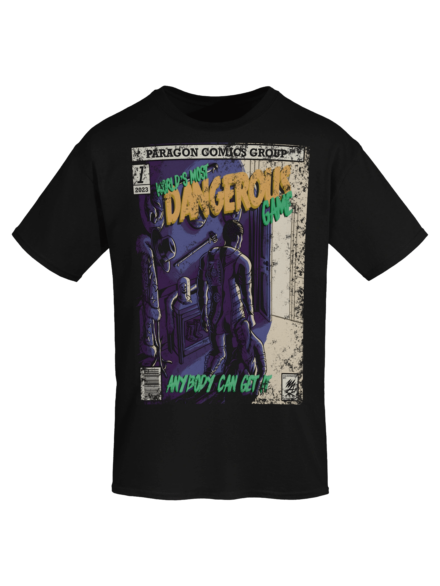 World's Most Dangerous Game comic T-Shirt product image (7)