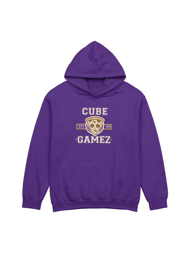 CubeGamez Hoodie Purple product image (1)