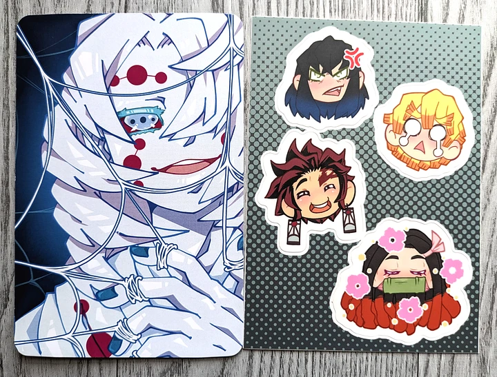 Demon Killer Print and Sticker Sheet product image (1)