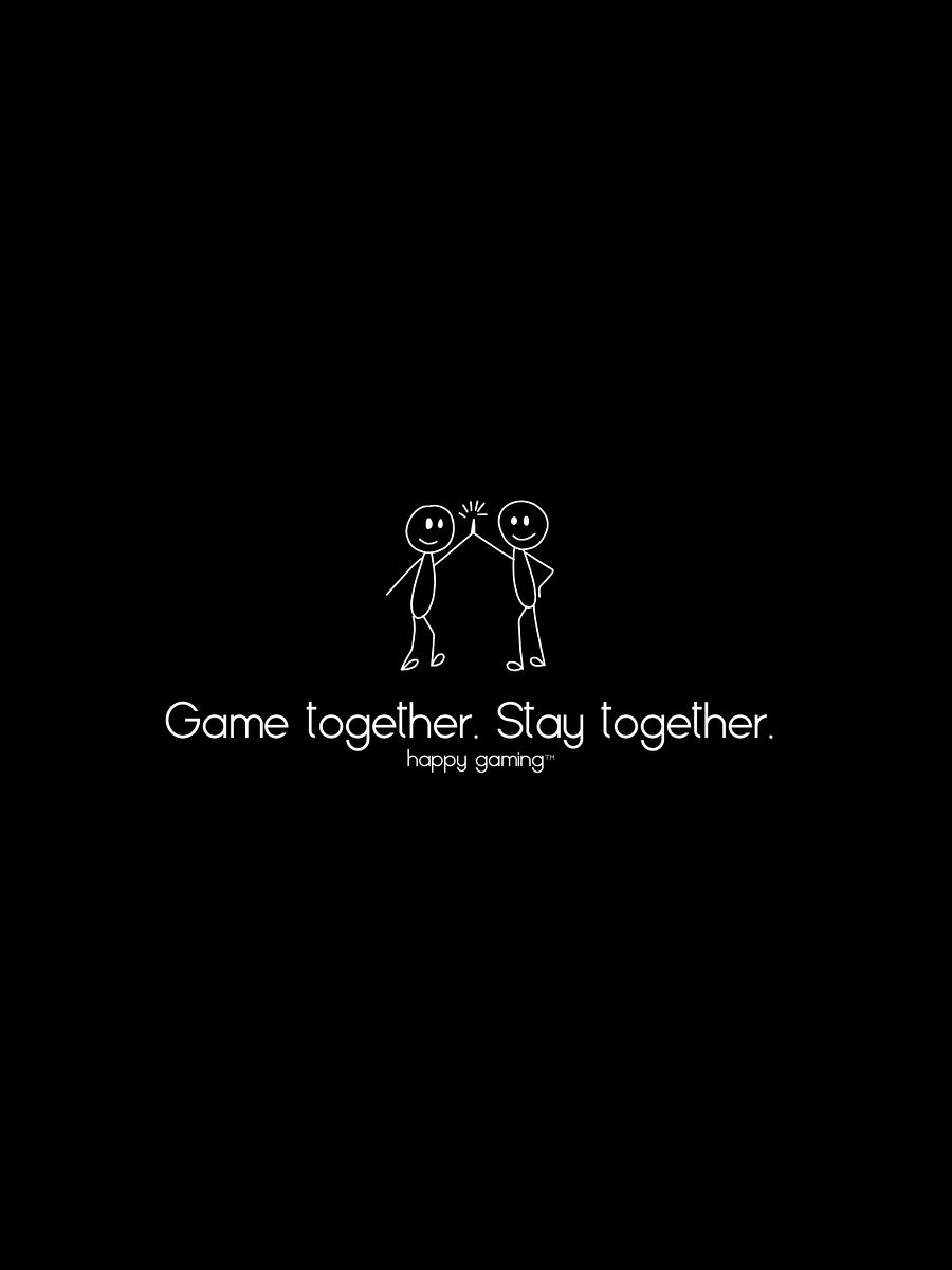 Game together. Stay together. High Five | Embroidered Minimalist Tee product image (1)