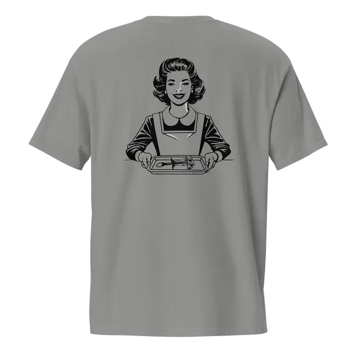 Trad Wife (front and back) - Pocket Tee [Unisex Sizing] product image (1)