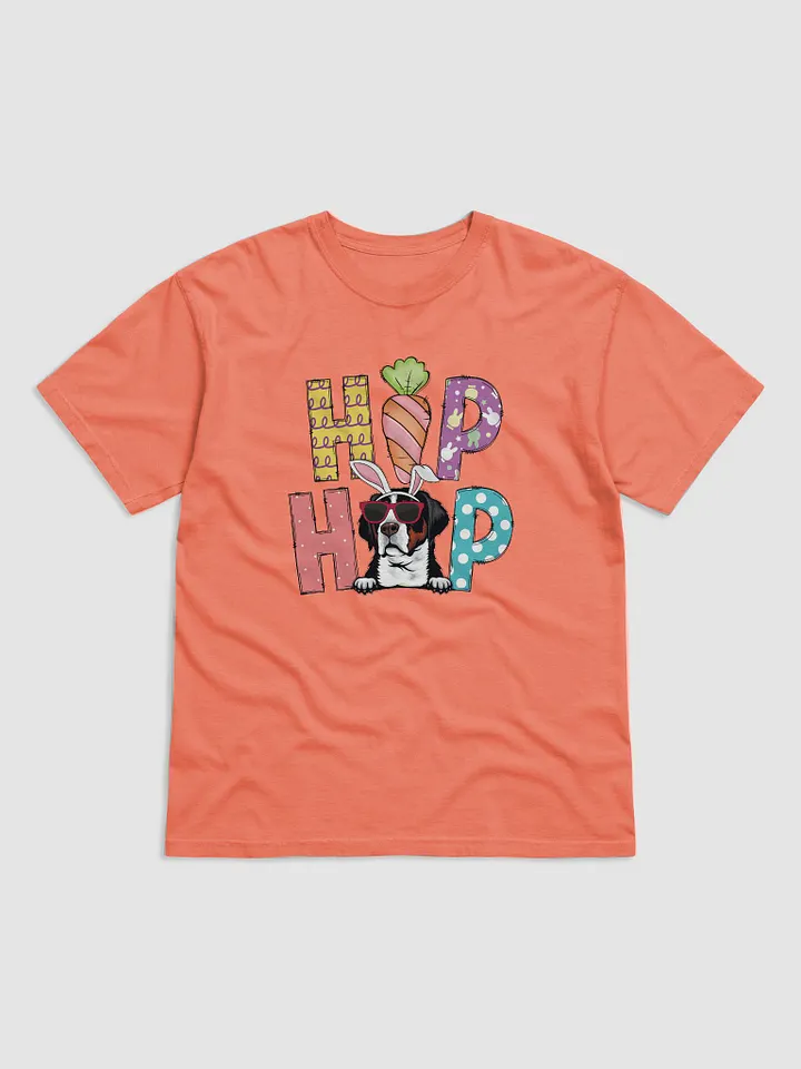 Hip Hop Easter Bernese Mountain Dog T-Shirt | Cute Easter Day Berner Wearing Bunny Ears and Sunglasses T-Shirt product image (24)