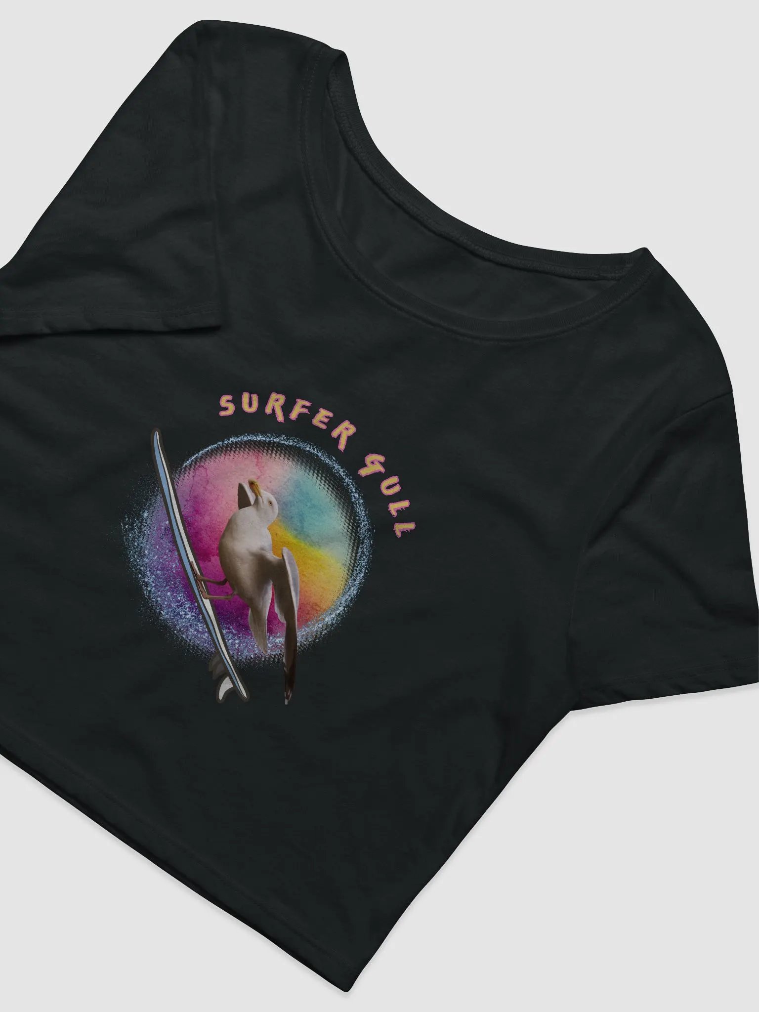 Soleil the Surfer Gull Crop Tee product image (5)