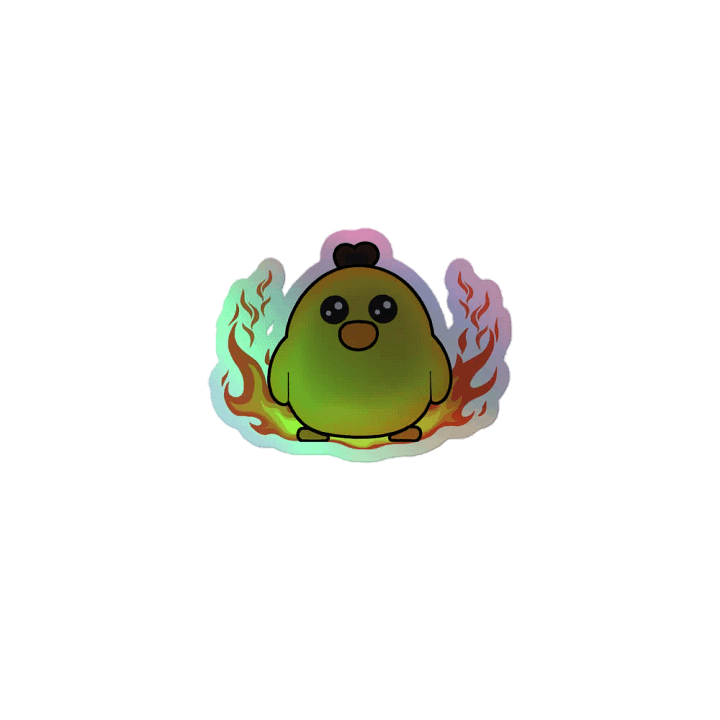 Evil Duck Holo Sticker product image (1)
