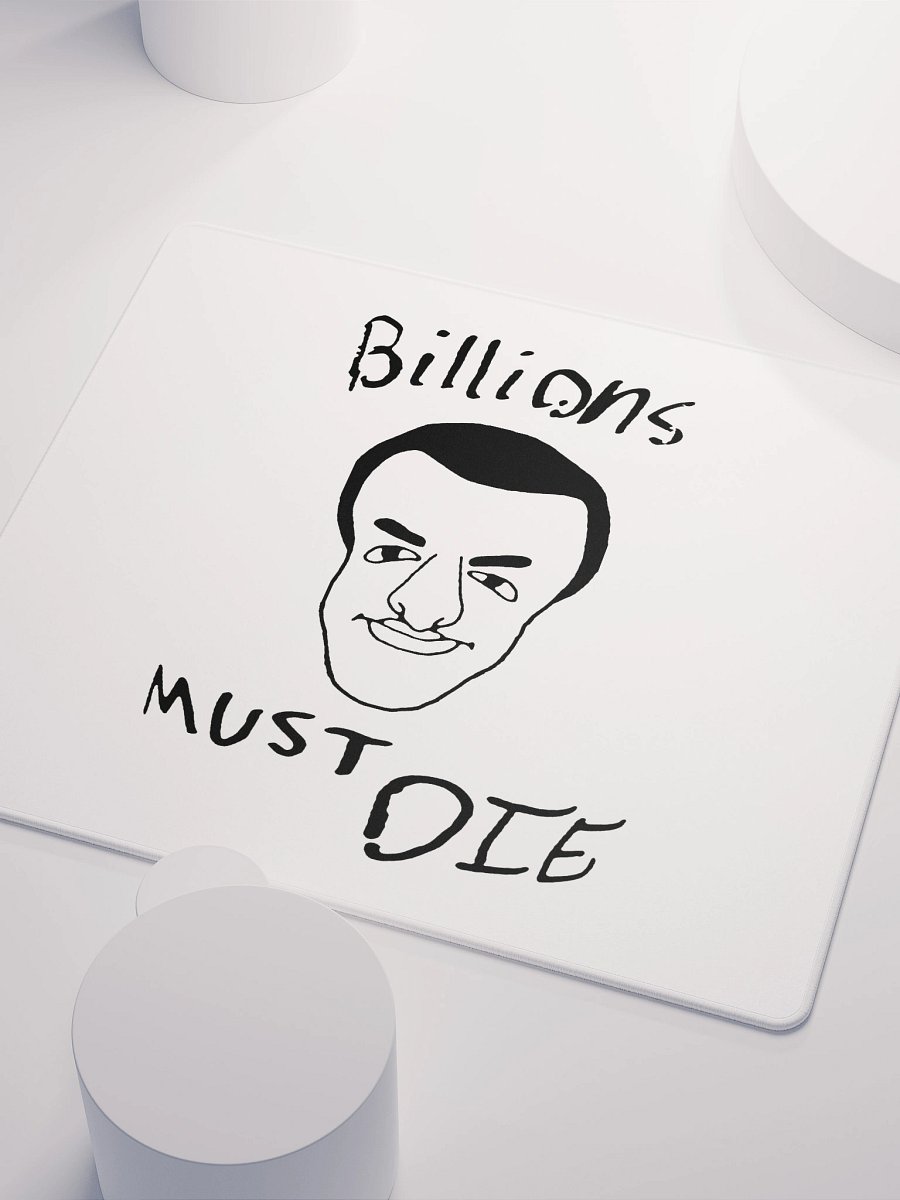 Billions Must Die Gaming Mouse Pad product image (3)