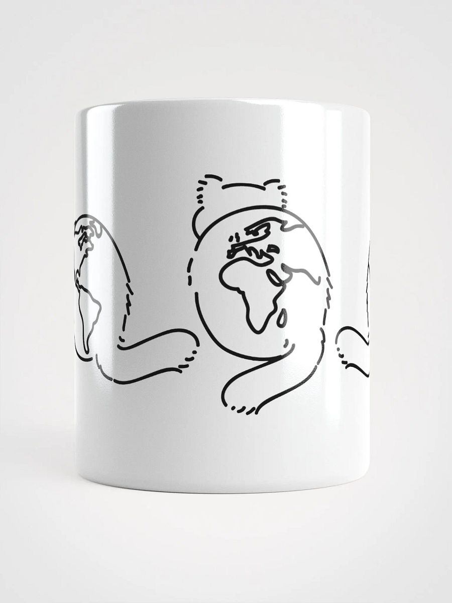 Planet Manul Trio - White Mug product image (5)