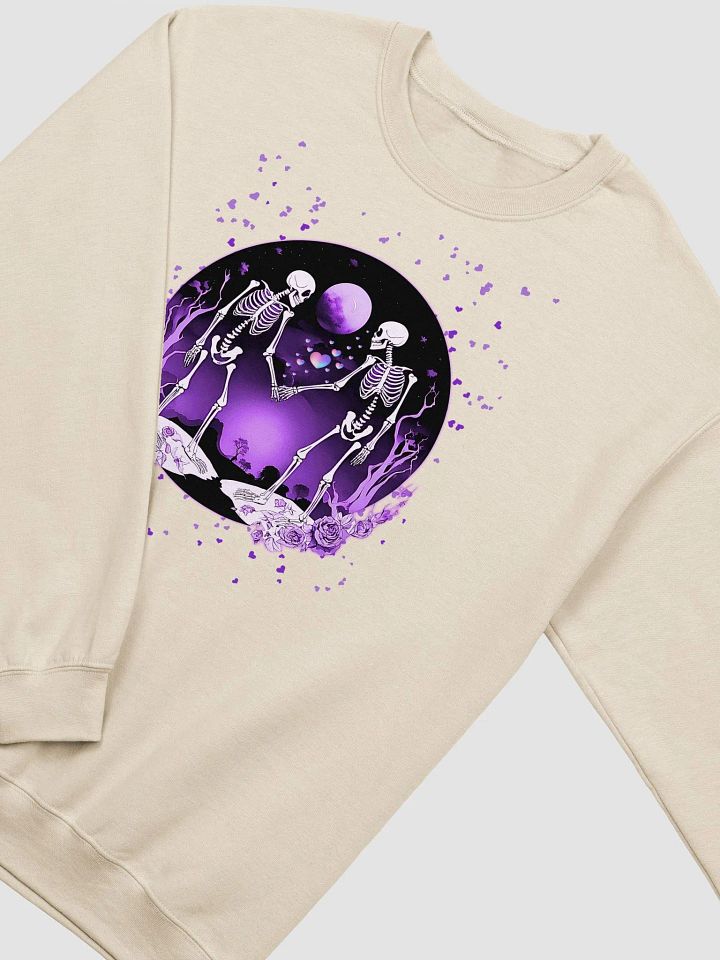 Cosmic Love Skeletons classic Crewneck sweatshirt product image (2)