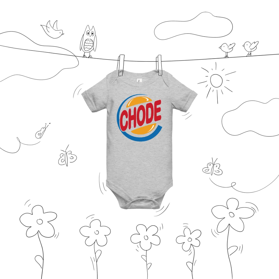 Chode Burger baby onesie product image (9)