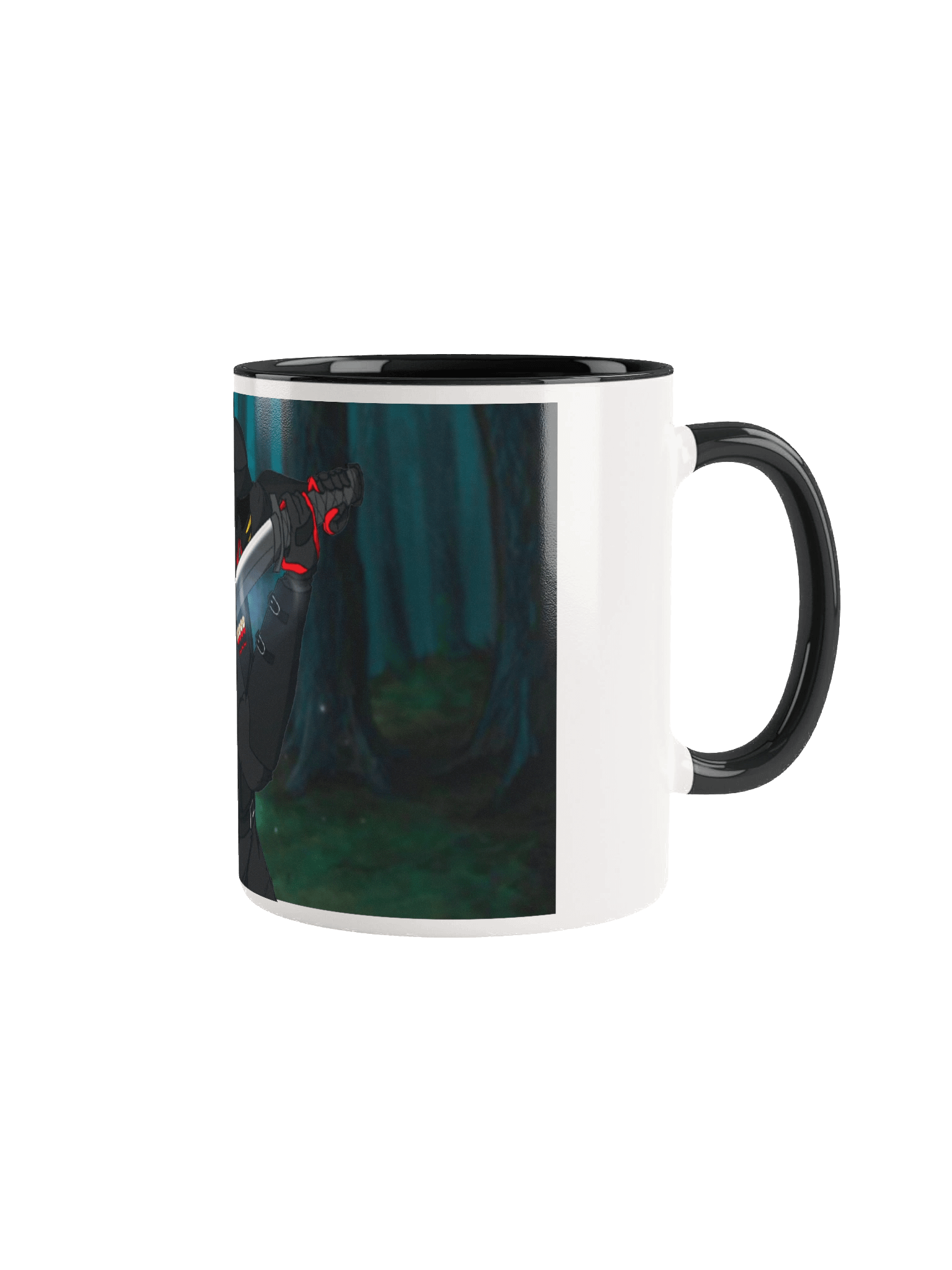 Cartoon Shadow Mug (White/Black) product image (1)