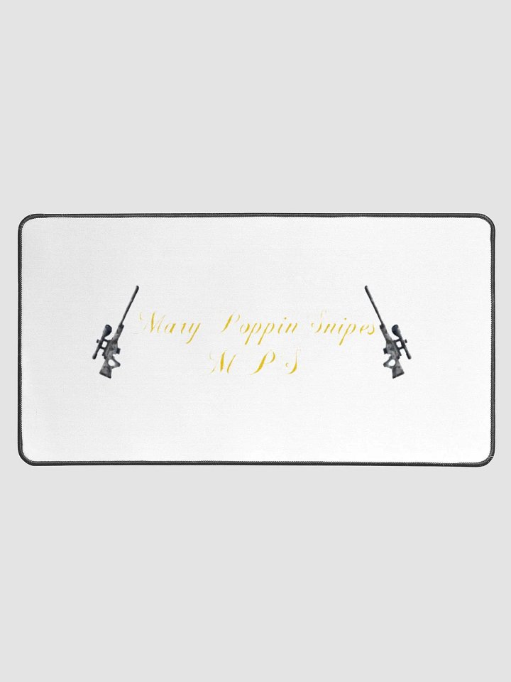 Rifles & Fonts Desk Mat product image (1)