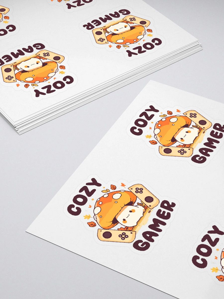 Cozy Gamer Stickers product image (4)