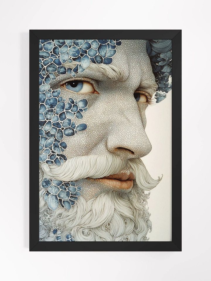 The Watchful Guardian: Fantasy Poster of a Male Forest Protector product image (1)
