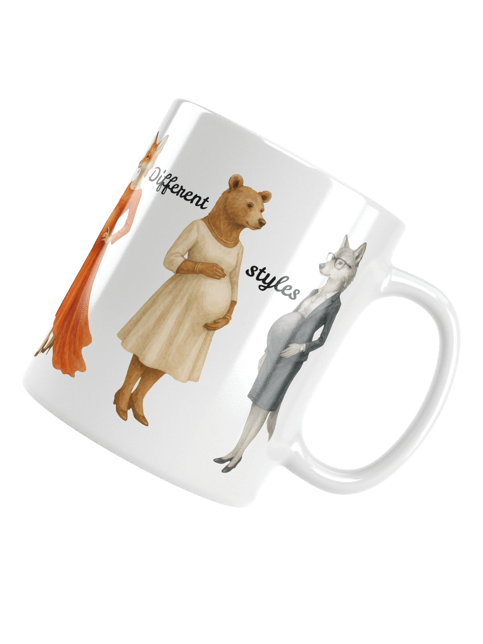 Fashionista Pregnant Mama Mug product image (6)