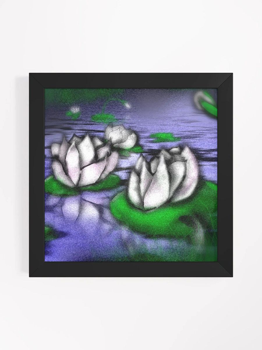 Little Lotus Pond Framed Poster product image (4)