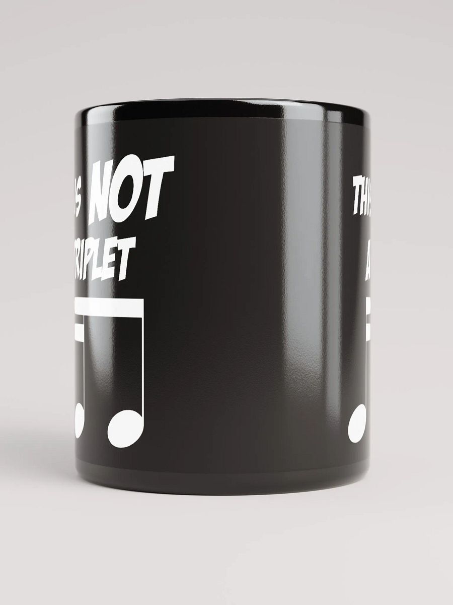 Triplet mug (white text) product image (5)