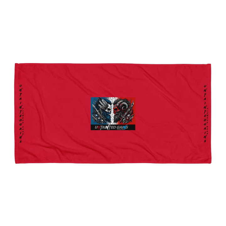 gym/pool towel red product image (1)
