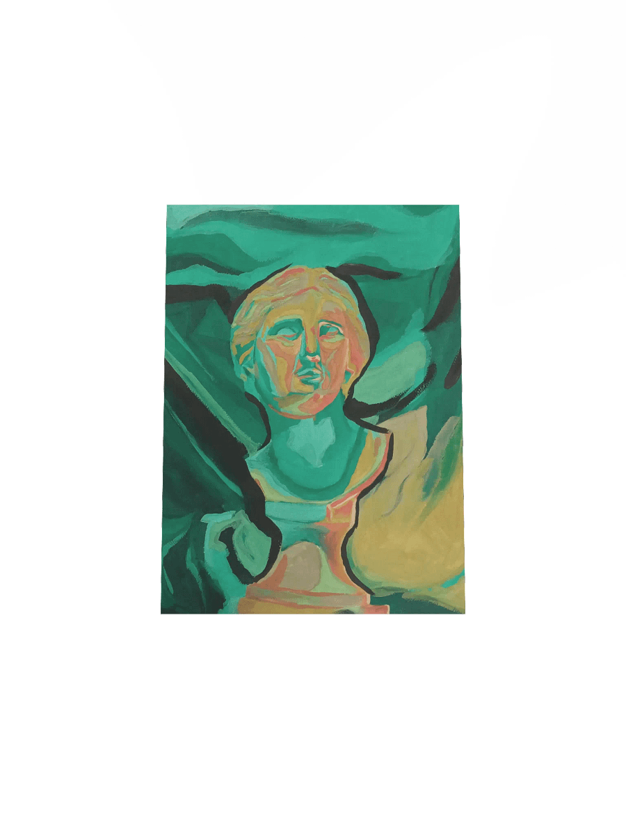 Neoclassical Turquoise Reverie Poster product image (6)