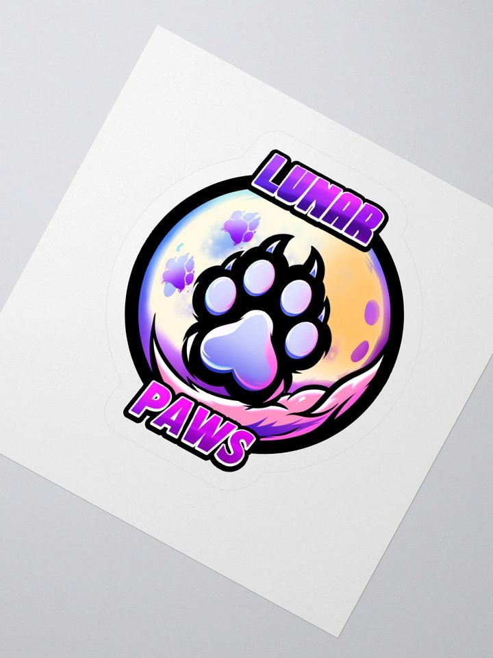 Lunar Paws Celestial Kiss Cut Stickers product image (5)