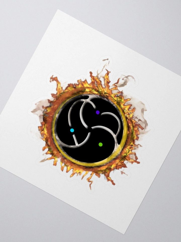 Manannan Affiliates Fire Kiss Cut Stickers product image (4)