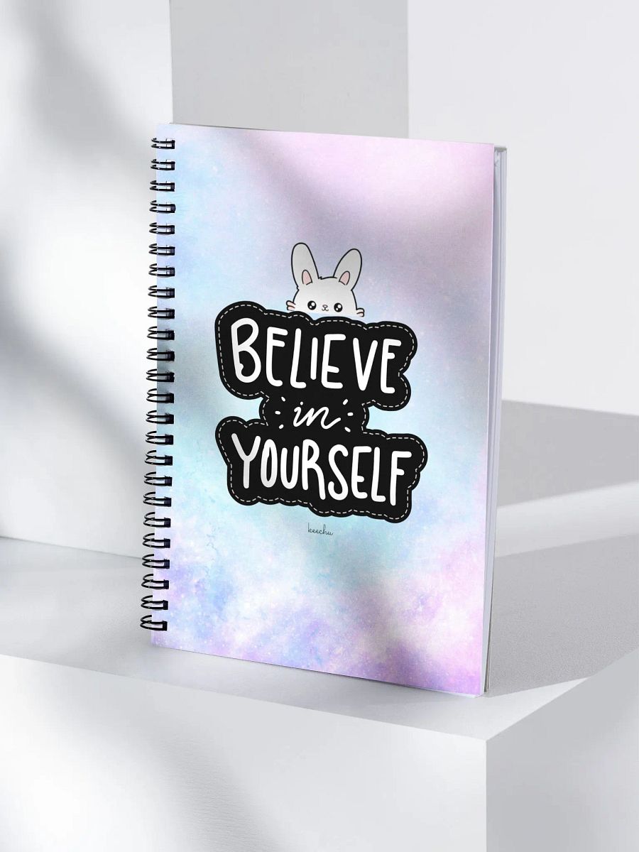 Keechu Believe in Yourself Spiral Notebook product image (4)