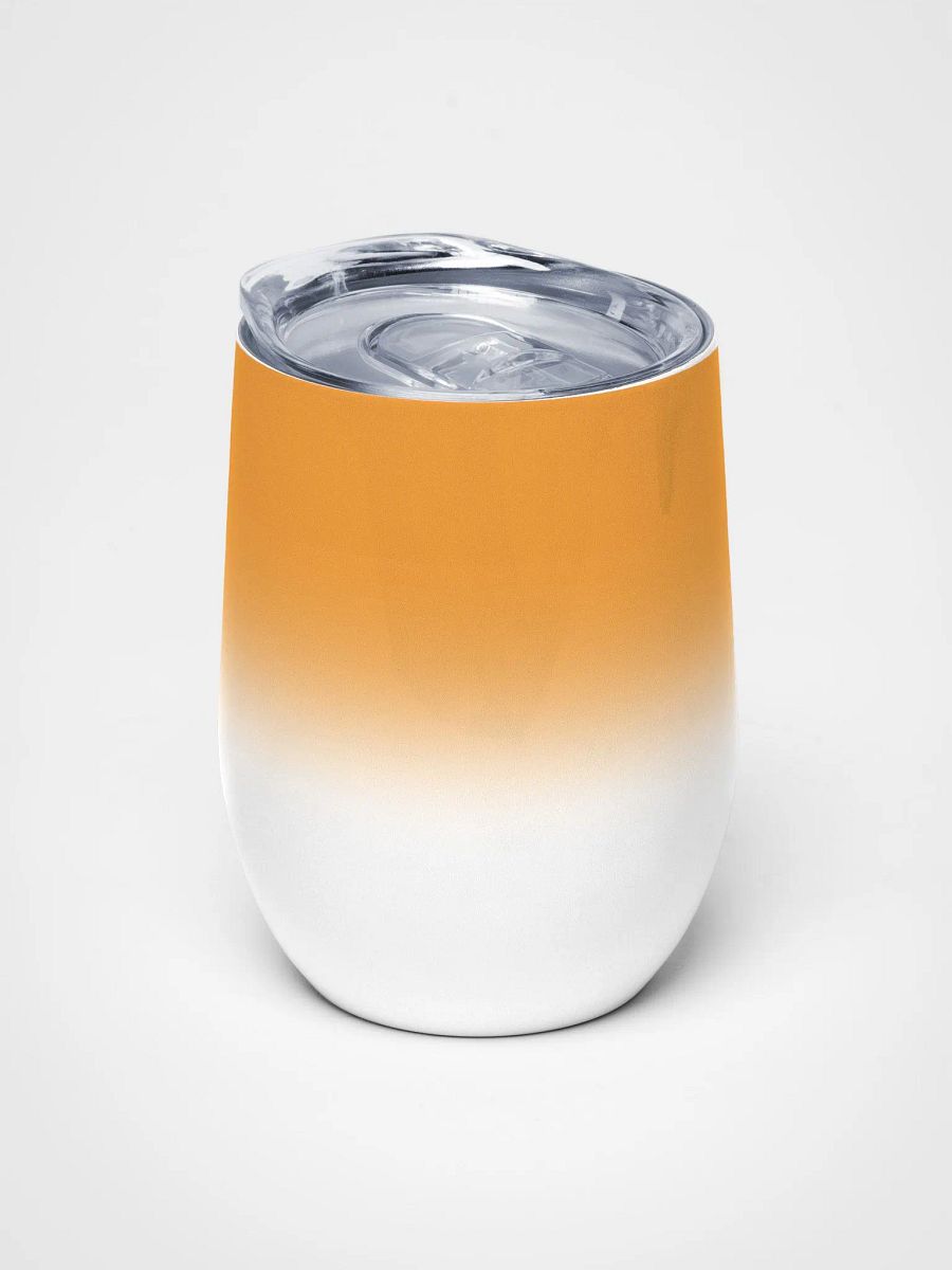 Wine tumbler - Orange gradient product image (5)