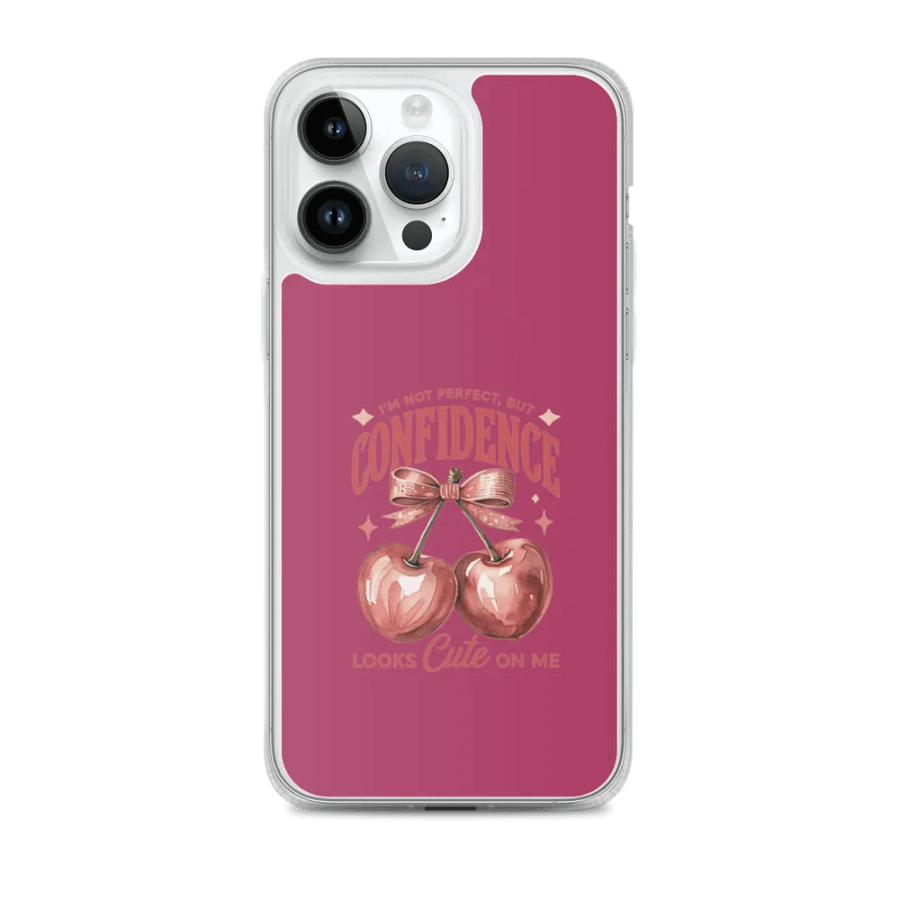 Cherry Confidence iPhone® Case product image (2)