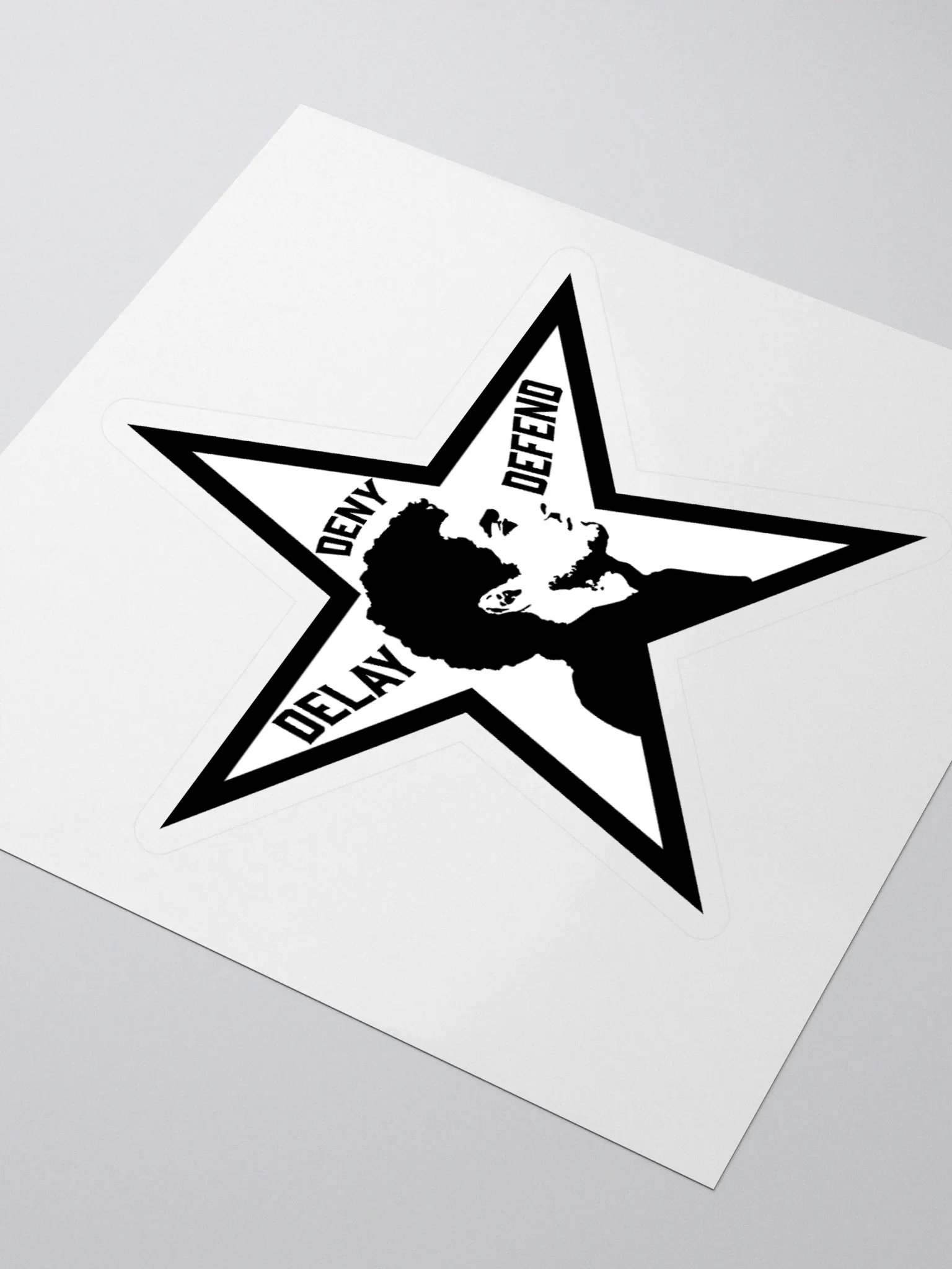 DEFY - DELAY DENY DEFEND Sticker product image (3)