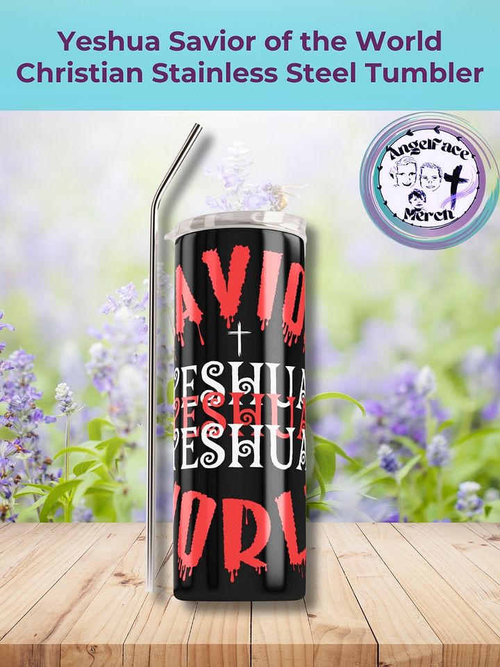 YESHUA The Savior of the World Stainless Steel Tumbler product image (1)