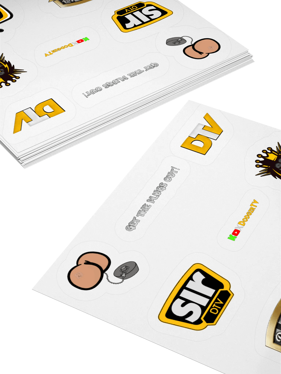 DTV Sticker Collection product image (16)