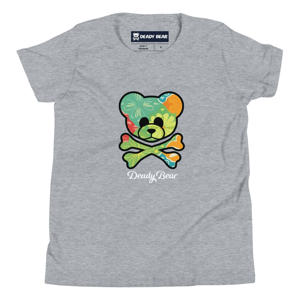 Deady Bear Floral Design Youth T-Shirt product image (45)