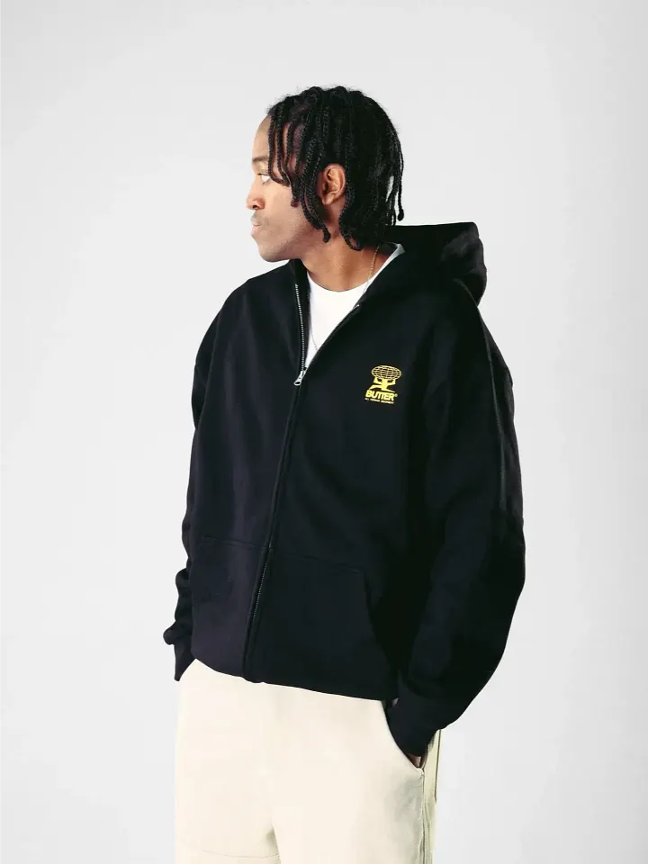 Terrain Zip-Thru Hood, Black product image (1)