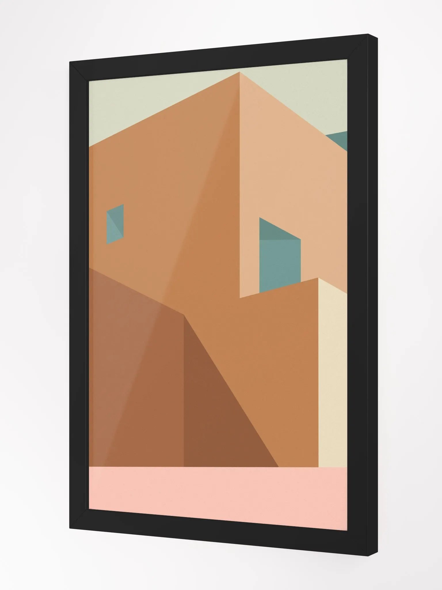 Architectural Abstraction Framed Poster product image (9)