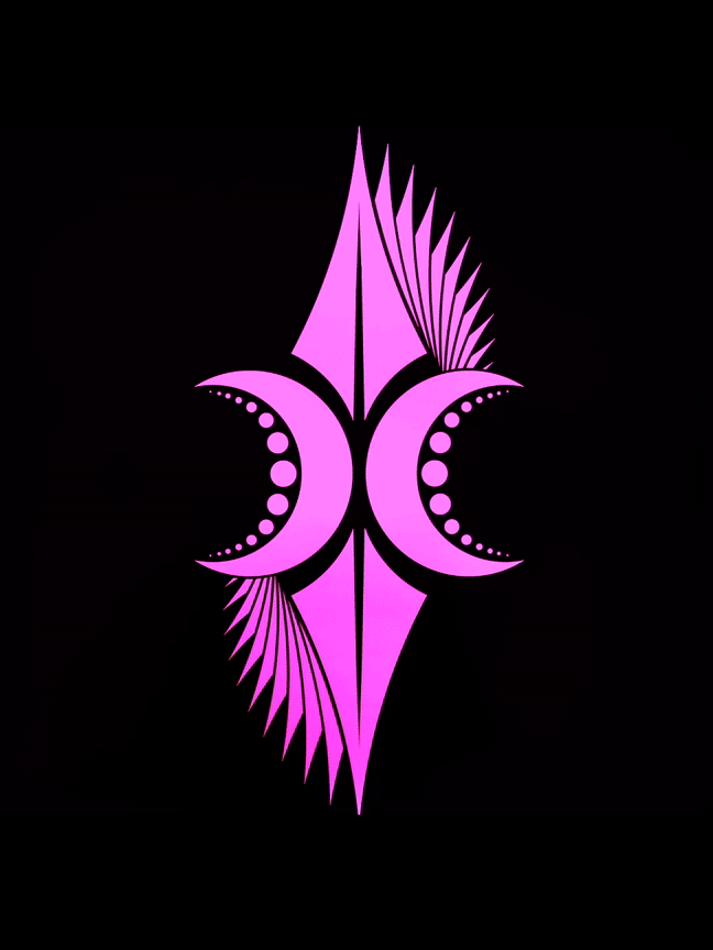 Witch Fractal Emblem Luminous Design product image (1)