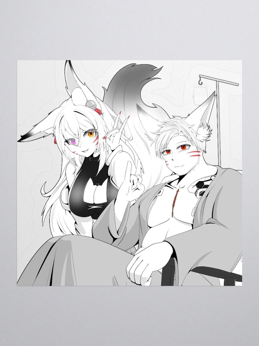 Fox Family Sticker product image (2)