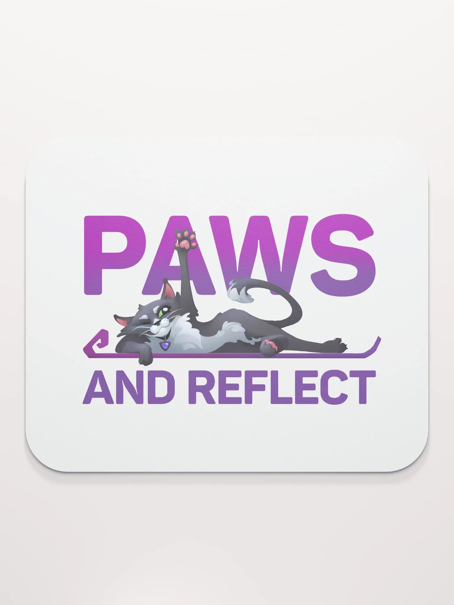 Paws and Reflect Mouse Pad product image (2)