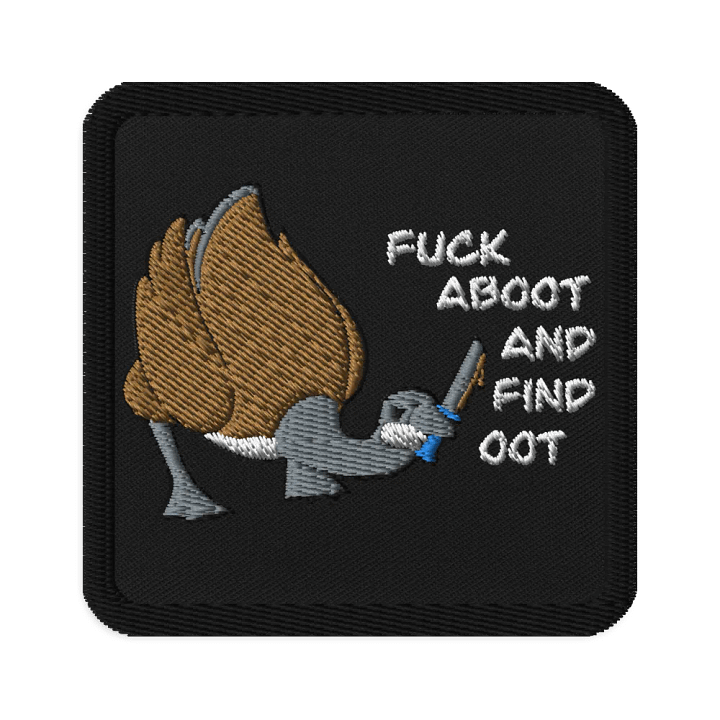 Fearless Canada Goose Patch product image (1)