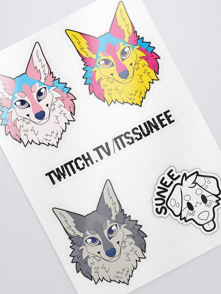 Pride Wolves Sticker Sheet product image (1)